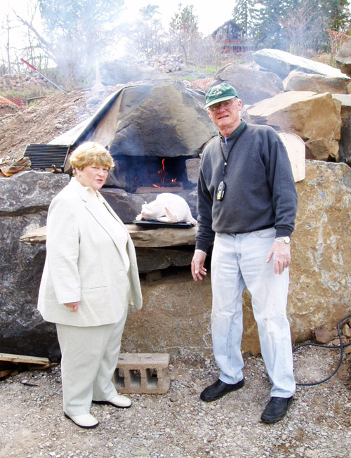 Nancy and Stu Sivertson, Aztec Feast, 2008.